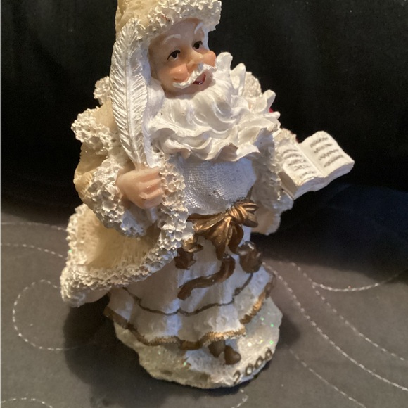 Vintages K’s Collection white Santa Claus vintages 2000, 4.5” tall - Picture 3 of 7